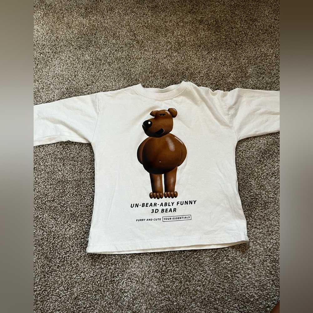 Cute Funny Toddler Long Sleeve Tee